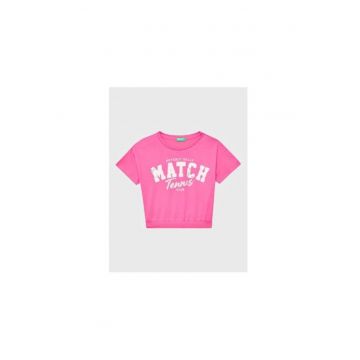 Tricou fete -  301771418 - Bumbac - 160 CM - Roz
