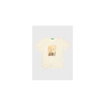 Tricou fete -  301772651 - Bumbac - Bej