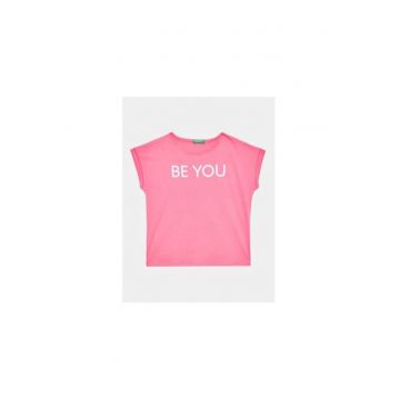 Tricou fete -  302093137 - Bumbac - Roz