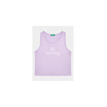 Tricou fete -  302093311 - Bumbac - 150 CM - Violet