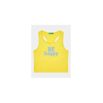 Tricou fete -  302093458 - Bumbac - Galben