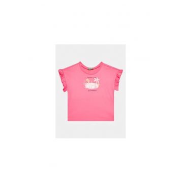 Tricou fete -  302093595 - Bumbac - Roz