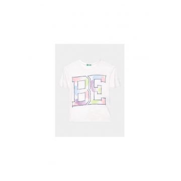 Tricou fete -  302093793 - Viscoza - Alb