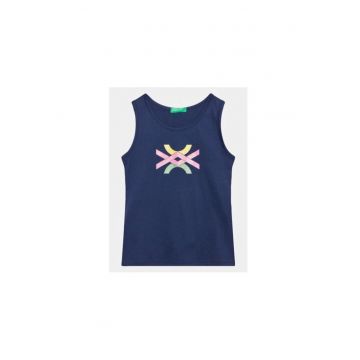 Tricou fete -  302097630 - Bumbac - Albastru