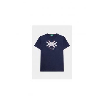 Tricou fete -  303213541 - Bumbac - Albastru