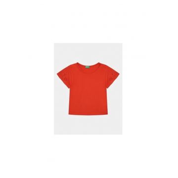 Tricou fete -  303817091 - Bumbac - 168 CM - Negru