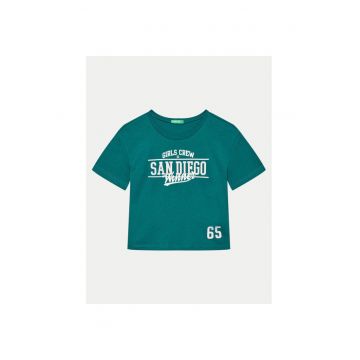 Tricou fete -  304269714 - Bumbac - Verde