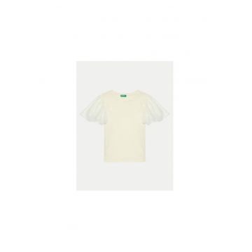 Tricou fete -  304521591 - Bumbac - Bej