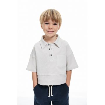 Tricou polo cu model uni