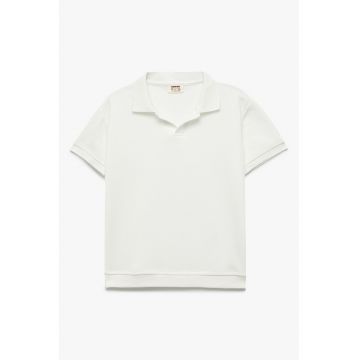 Tricou polo cu model uni