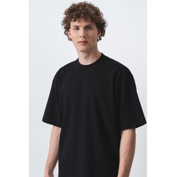 HUGO - Tricou uni de bumbac