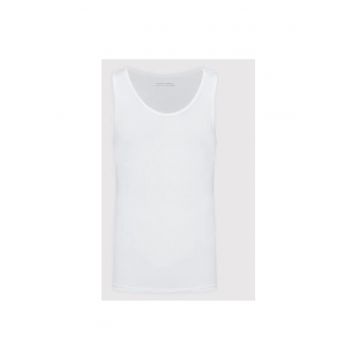 Maiou barbati -  300126868 - Bumbac organic - Alb