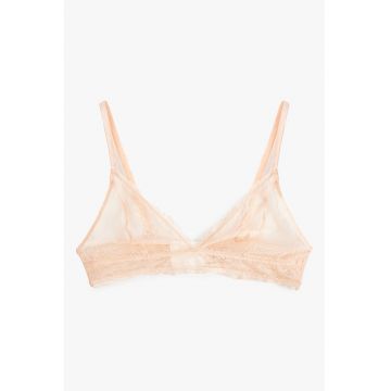 Sutien triunghiular de dantela