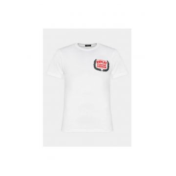 Tricou barbati -  303873134 - Bumbac - Alb