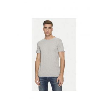 Tricou barbati -  304397158 - Bumbac - Gri