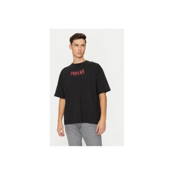 Tricou barbati -  304397301 - Bumbac - Negru