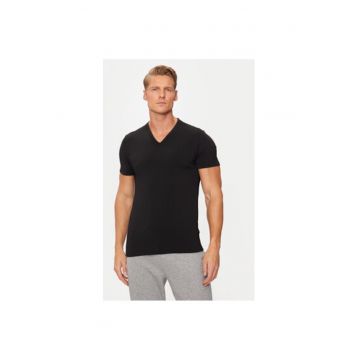 Tricou barbati -  304971518 - Poliester - Negru Tricou barbati -  304971518 - Poliester - Negru