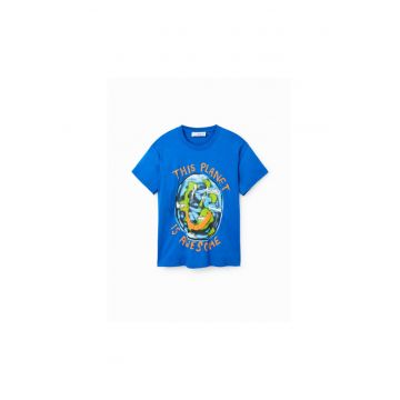 Tricou copii -  302006700 - Bumbac - Albastru