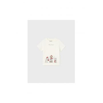 Tricou copii -  302022502 - Bumbac - Alb