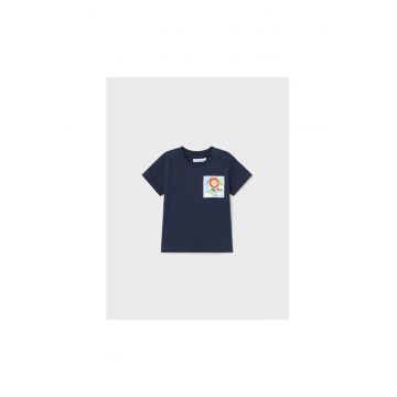 Tricou copii -  302022588 - Bumbac - Albastru marin