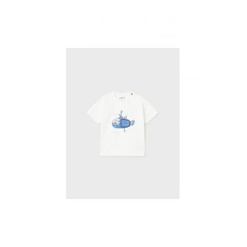Tricou copii -  302023134 - Bumbac - Alb