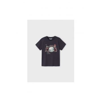 Tricou copii -  302025718 - Bumbac - Negru