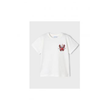 Tricou copii -  302025978 - Bumbac - Alb