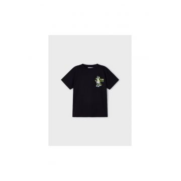 Tricou copii -  302026104 - Bumbac - Negru