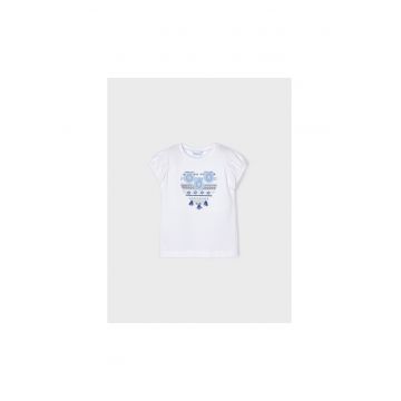 Tricou copii -  302067497 - Bumbac - Alb