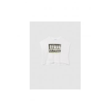 Tricou copii -  302081363 - Bumbac - Alb