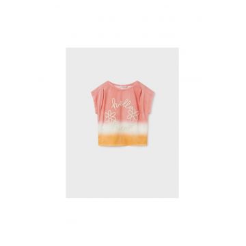 Tricou copii -  302081400 - Poliester - Coral
