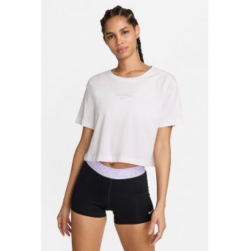Tricou crop pentru fitness