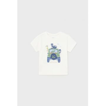 Tricou cu imprimeu grafic frontal