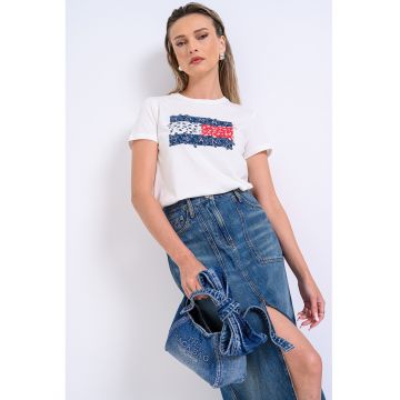 Tricou cu imprimeu logo