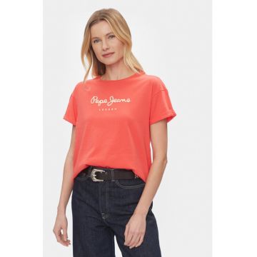 Tricou dama -  303438654 - Bumbac - Negru