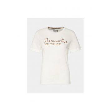 Tricou dama -  303712280 - Bumbac - Bej