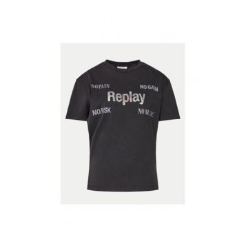 Tricou dama - 303878115 - Bumbac - Negru Tricou dama - 303878115 - Bumbac - Negru