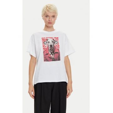 Tricou dama -  304811524 - Bumbac - Alb