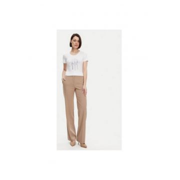 Tricou dama -  305170958 - Modal/Bumbac/Elastan - Alb
