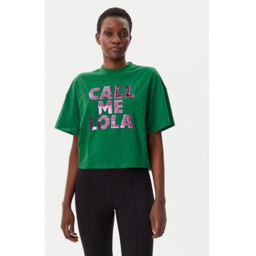 Tricou dama -  305348432 - Bumbac - Verde