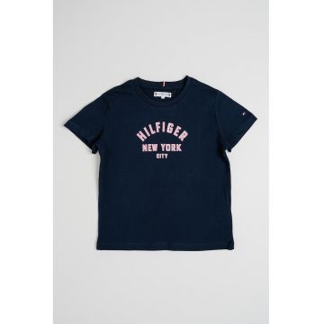 Tricou de bumbac cu imprimeu logo