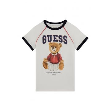 Tricou de bumbac cu maneci raglan