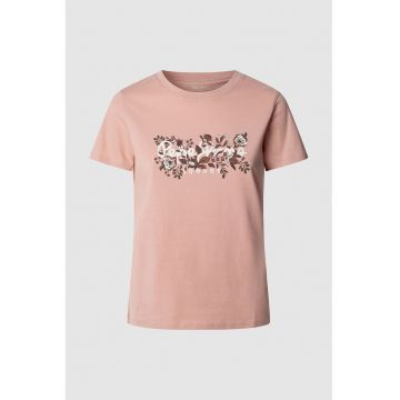 Tricou din bumbac cu logo