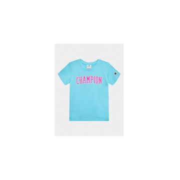 Tricou fete -  302219643 - Bumbac/Poliester - 134 CM - Albastru