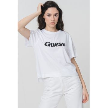Tricou lejer cu imprimeu text