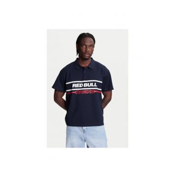 Tricou polo barbati  RM540017 - Bumbac - Bleumarin
