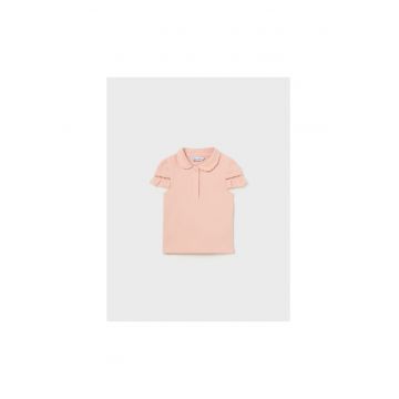 Tricou polo copii -  302038237 - Bumbac - Roz