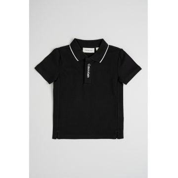 Tricou polo cu logo brodat