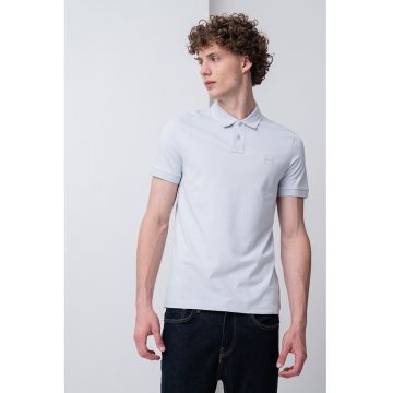 Tricou polo slim fit