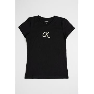Tricou slim fit de bumbac